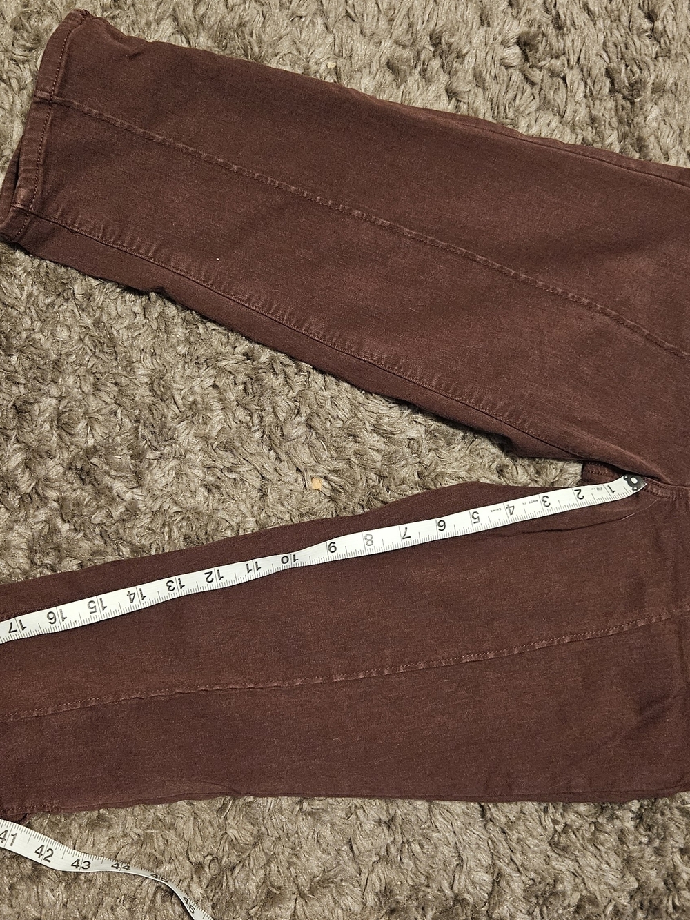 American Eagle Outfitters Straight Leg Jeans in Deep Brown
